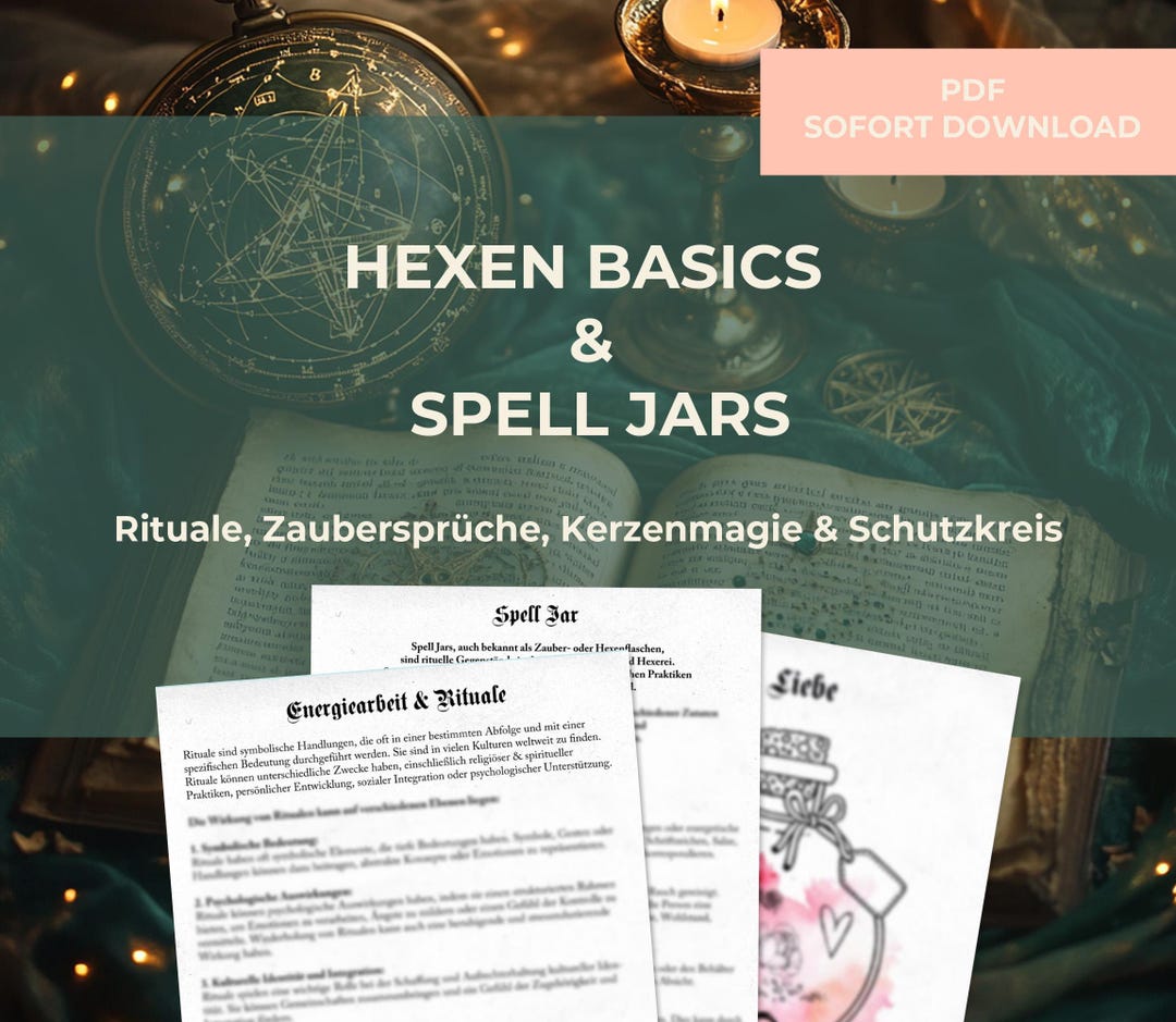 Witchcraft Basics and Spell Jars | Cheat Sheet | Grimouir | Rituals ...
