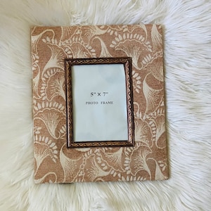 Bohemian 5x7 picture frame