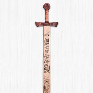 Armor of God - Scripture Sword Wall Decor