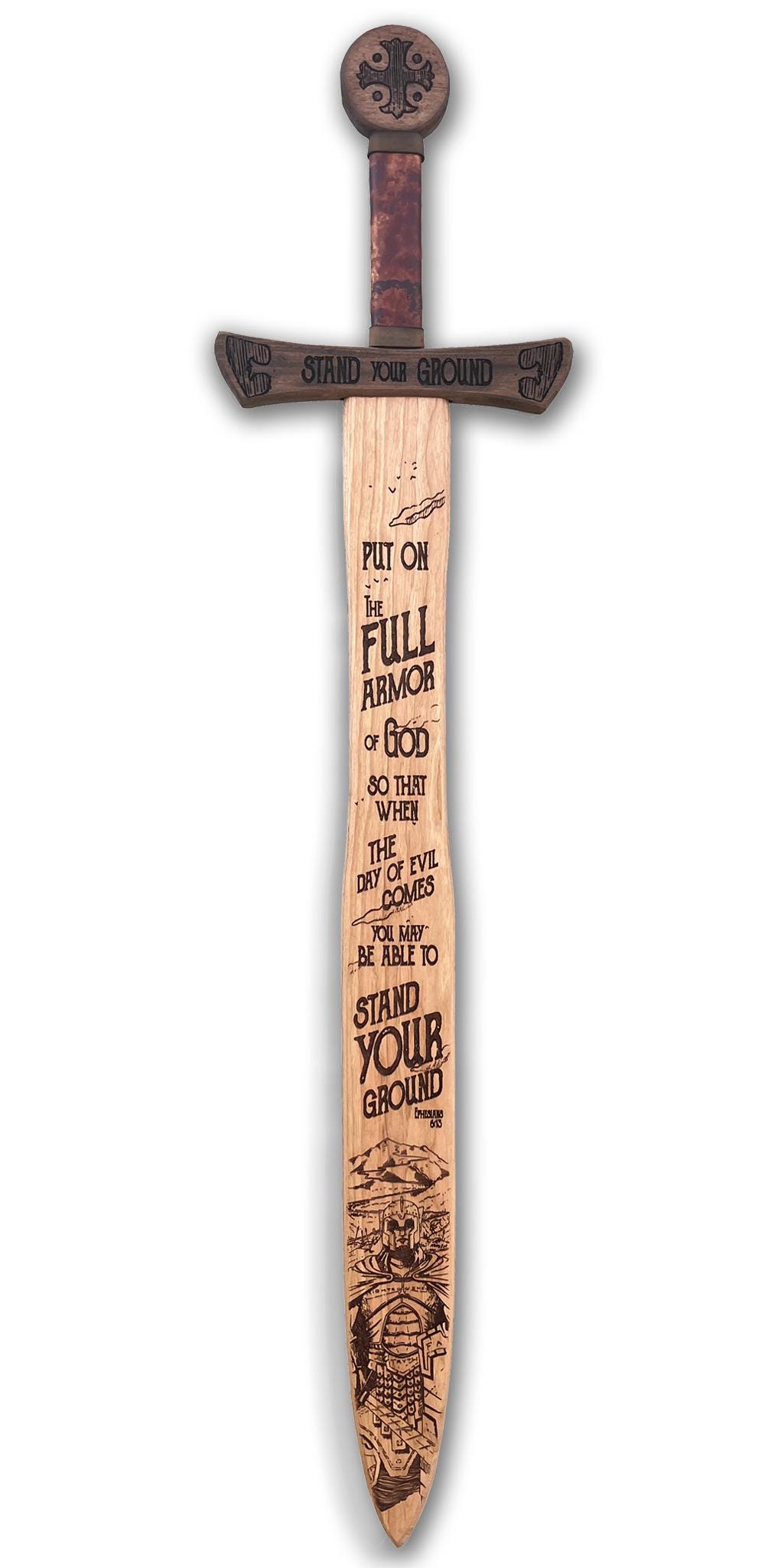 Church Sword R Design Armor of God - Scripture Sword Wall Decor - Made in the USA! - Etsy