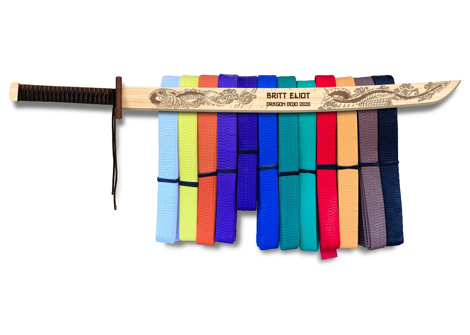 Karate Print Art Belt