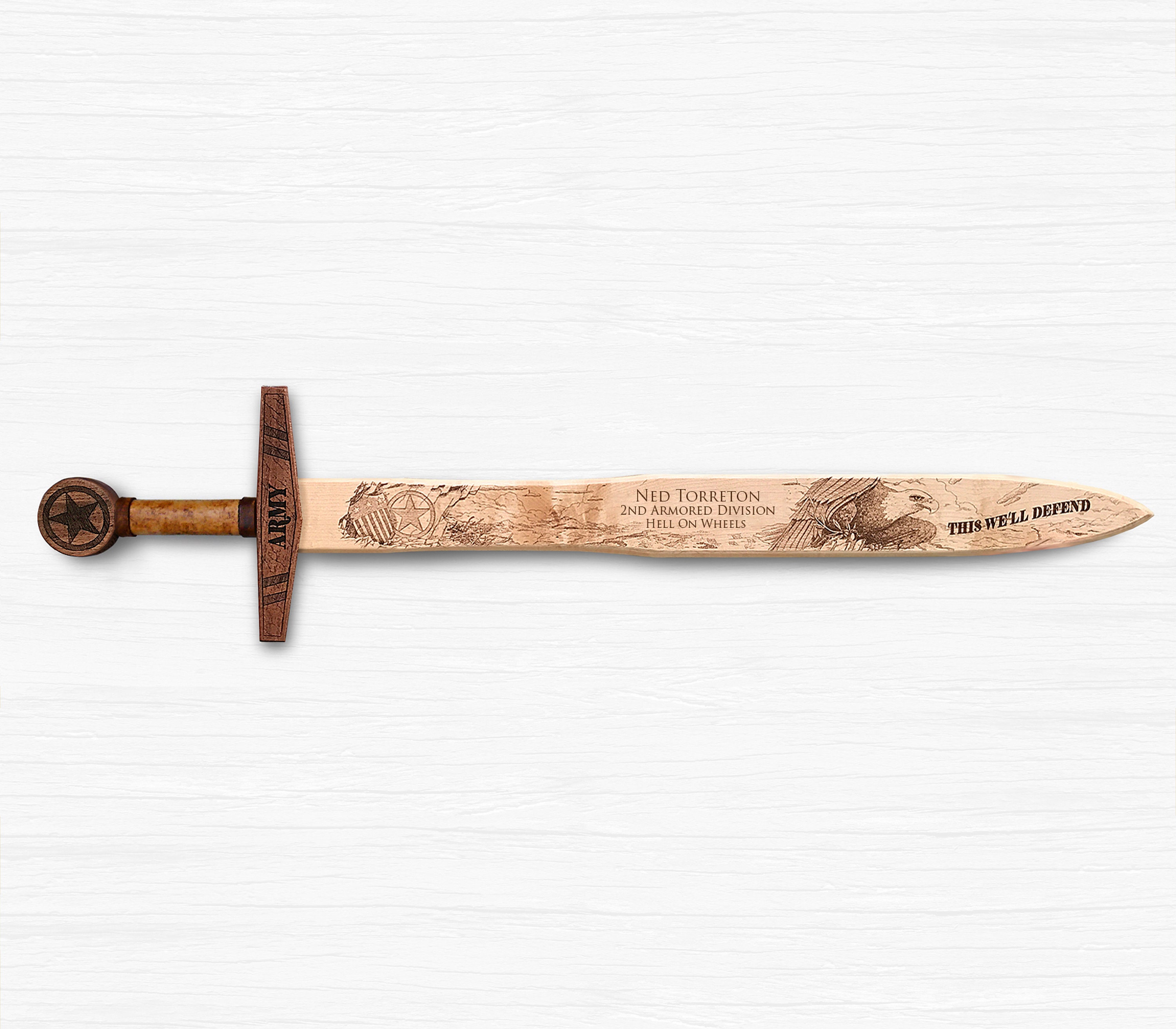 Épée Miniature 6,5 Pouces Pour Figurine | Détails Réalistes - Impression 3D Thermoplastique