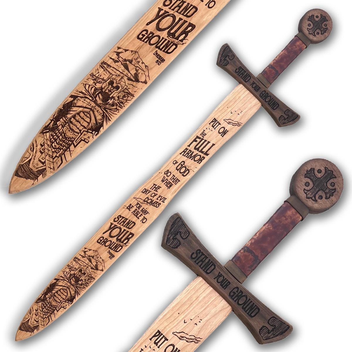 Church Sword R Design Armor of God - Scripture Sword Wall Decor - Made in the USA! - Etsy