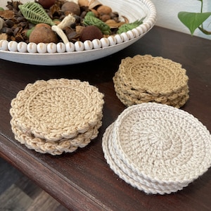 Handcrafted Crochet Coaster Set of 4