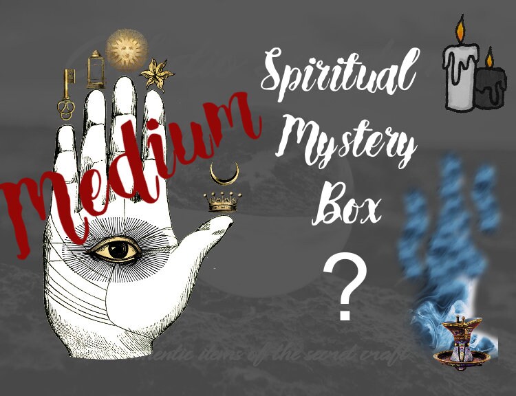 Medium-Spiritual Mystery Box, Witch box, Occult box, Sorcery box, Alc…