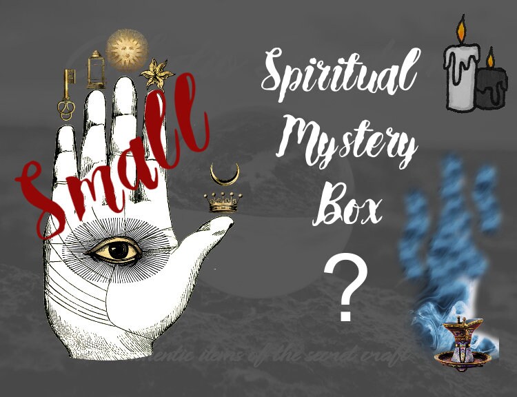 Small-Spiritual Mystery Box, Witch box, Occult box, Sorcery box, Alch…