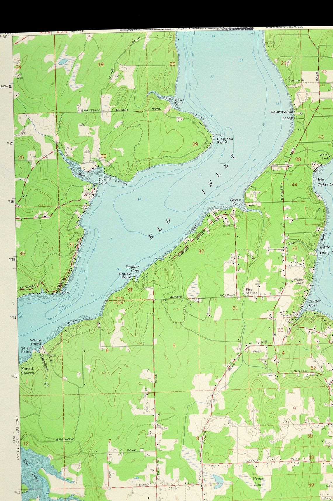 Olympia Tumwater Metro Area Wa Zip Code Maps Basic Map