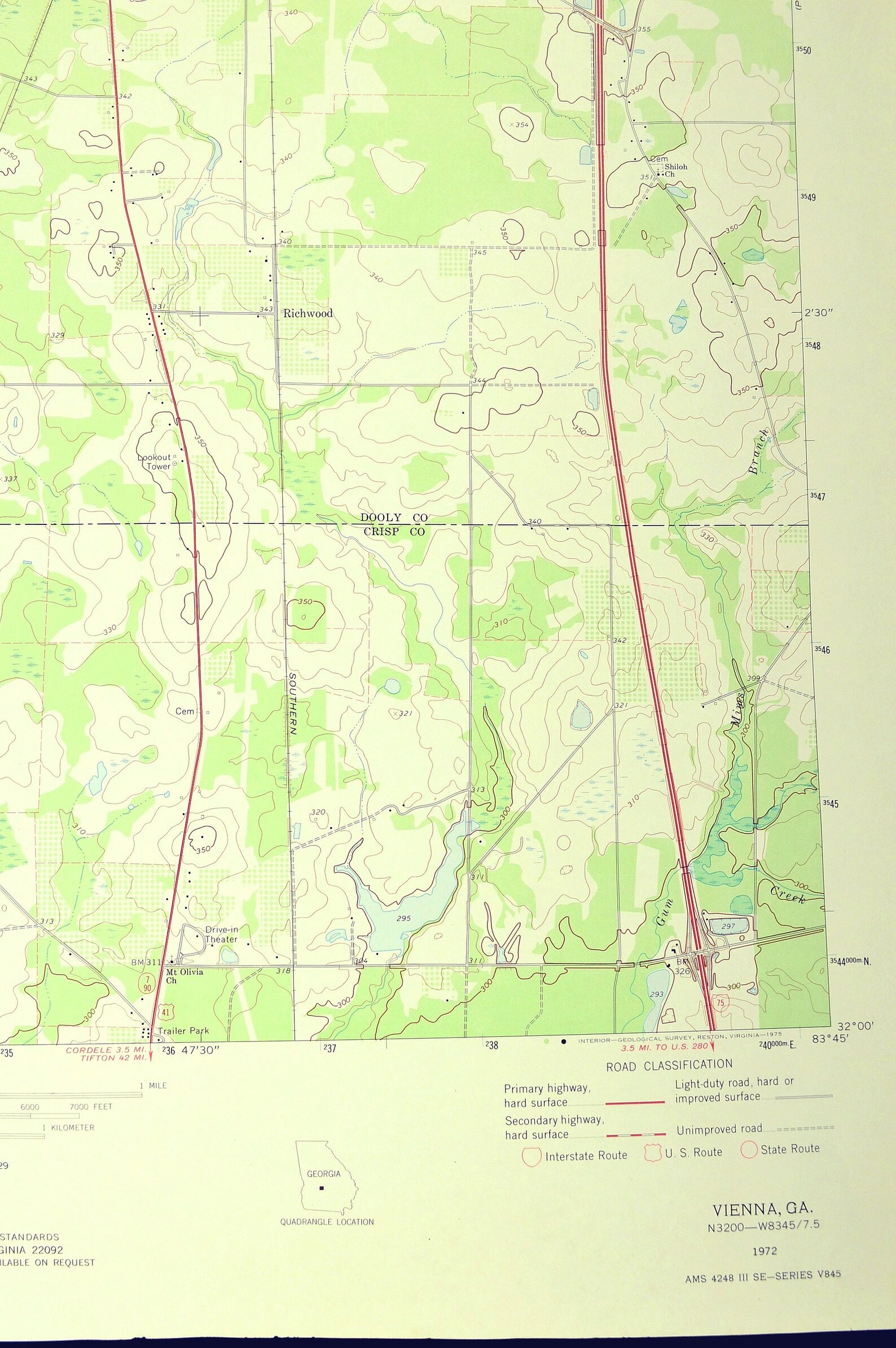 Vienna Map of Richwood Art Print Wall Decor LARGE Etsy