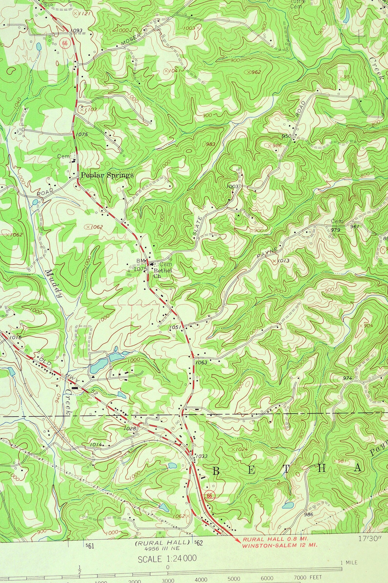 King North Carolina Map of Mount Olive Art Print Wall LARGE Etsy