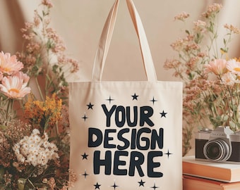 Mojiko Tote Bag Mockup Shopping Bag Mockup BOHO Mockup