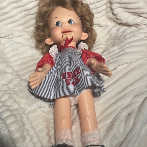 Tessie talk vintage shops doll