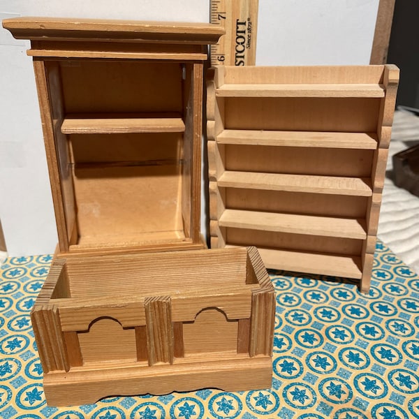 Dollhouse Bookcase Etsy