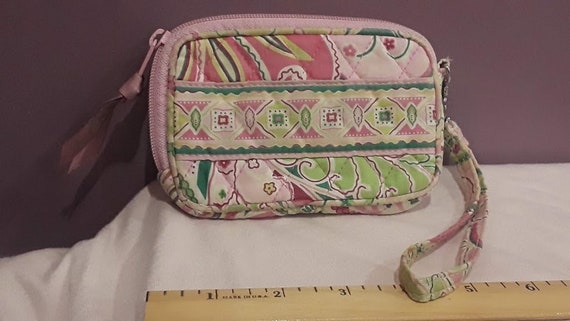 VERA BRADLEY WRISTLET WALLEt zippered pouch - image 1