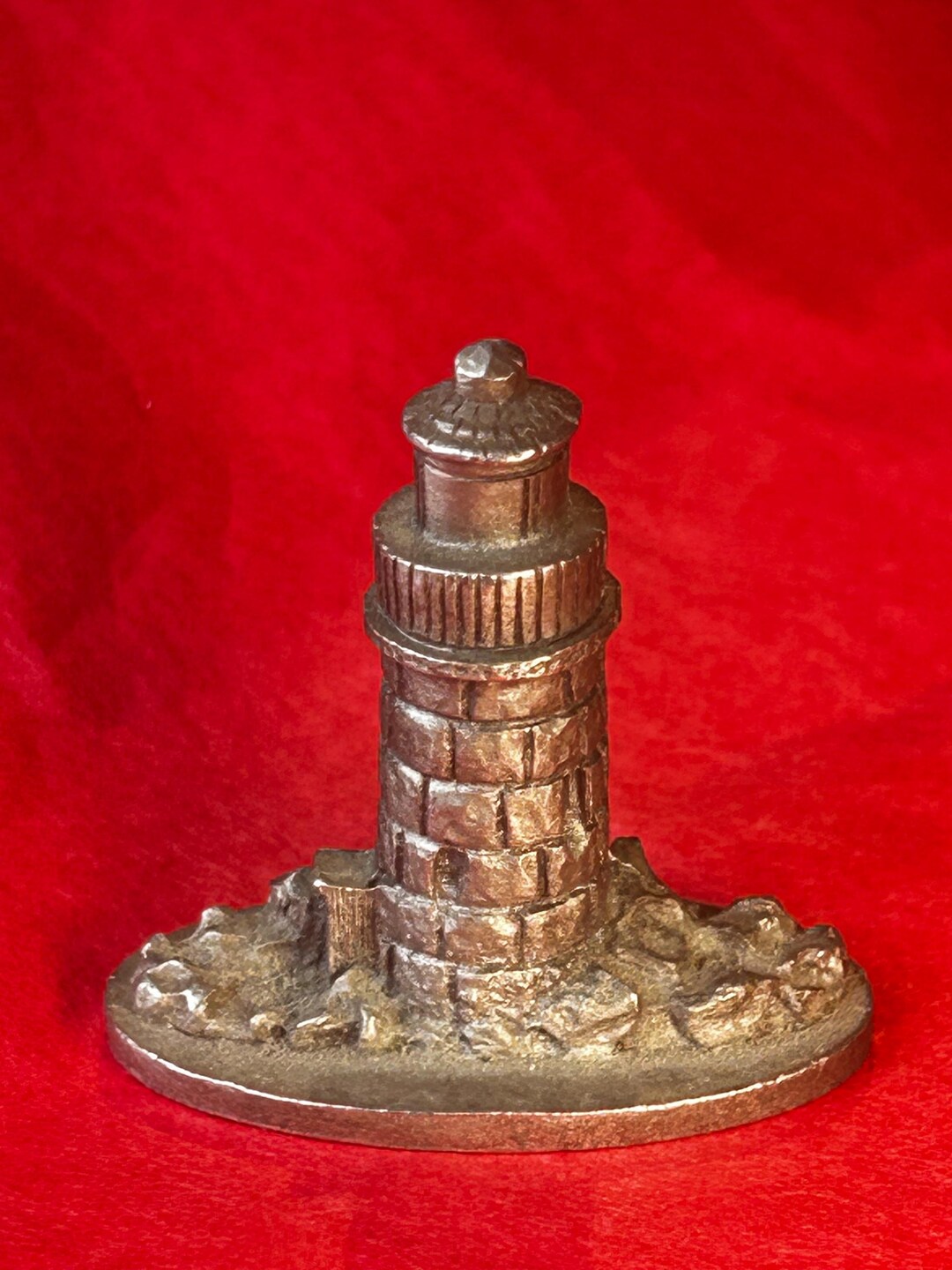 Pewter Lighthouse Figurine Spoontiques Collectible - Etsy