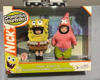 Barbie Kelly Tommy Spongebob Squarepants and Patrick Star Barbie Kelly Tommy Spongebob Squarepants and Patrick Star