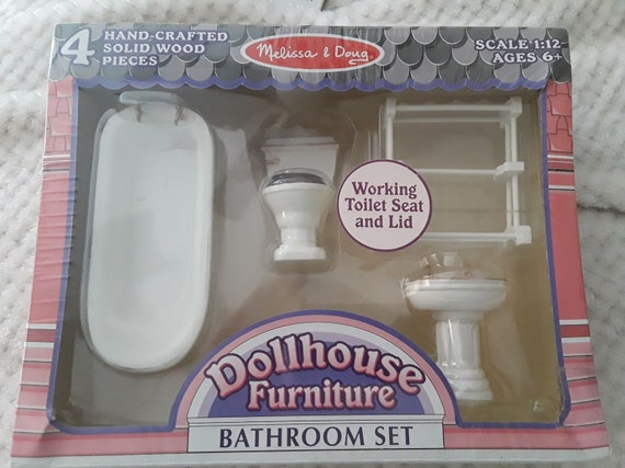 melissa and doug wooden dollhouse furniture