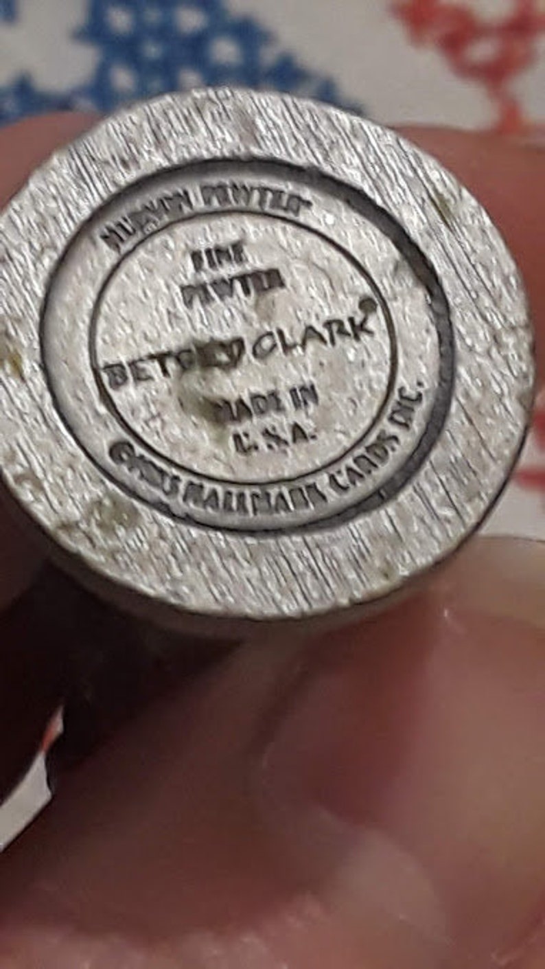 BETSEY CLARK HALLMARK HUDSoN Pewter girl with a pie