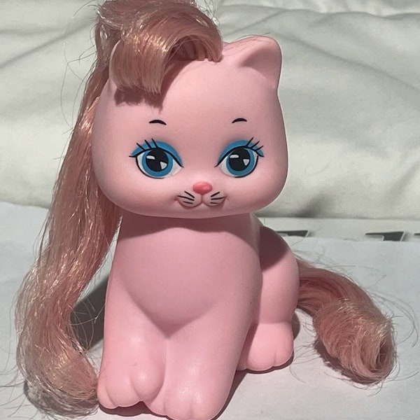 Mattel MY PRETTY KITTY Mimi pink toy cat
