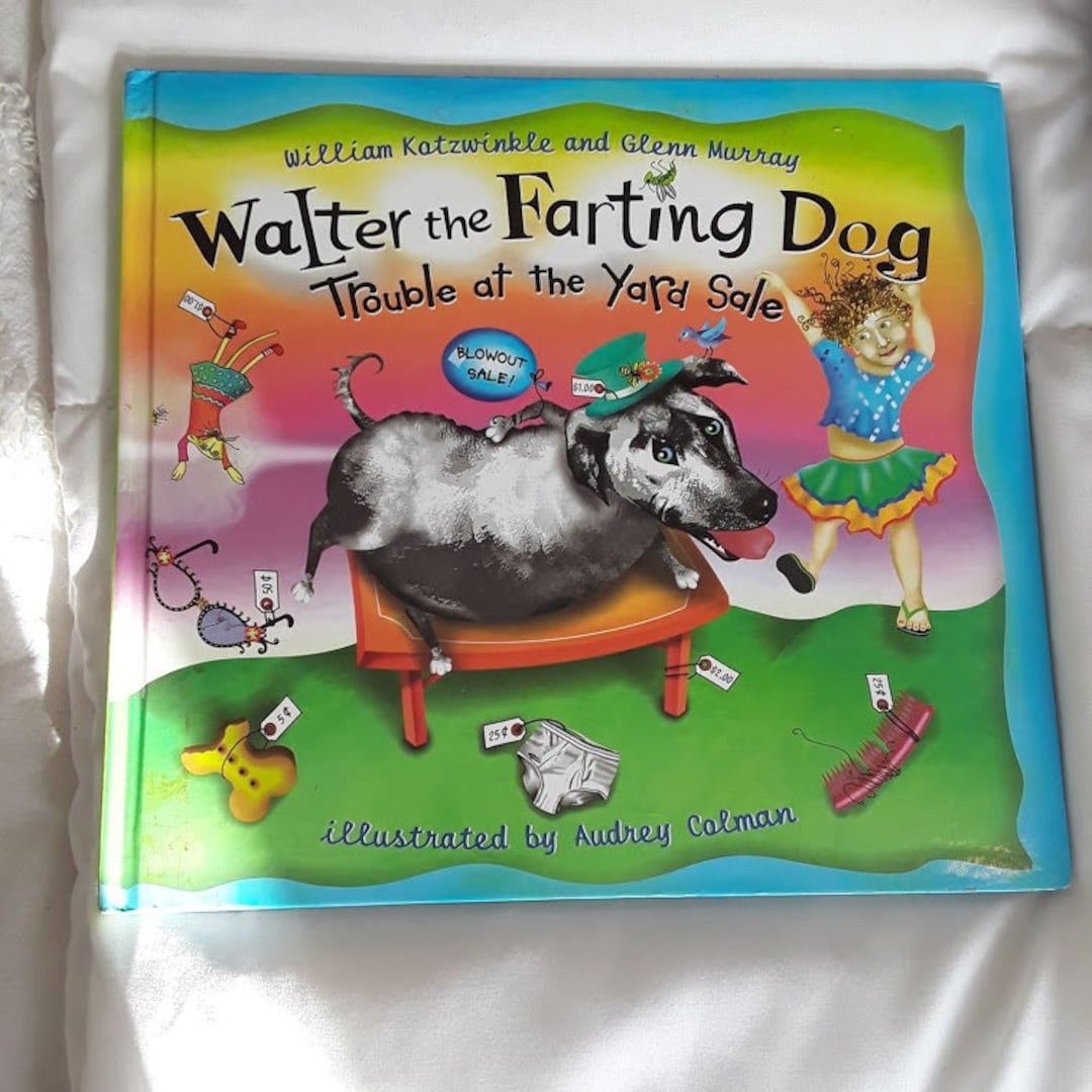 WALTER the FARTING DOG Hardcover Book Etsy