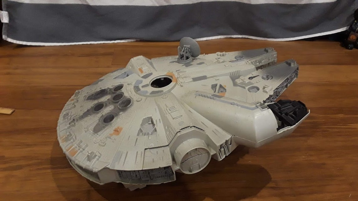 80's millennium falcon toy