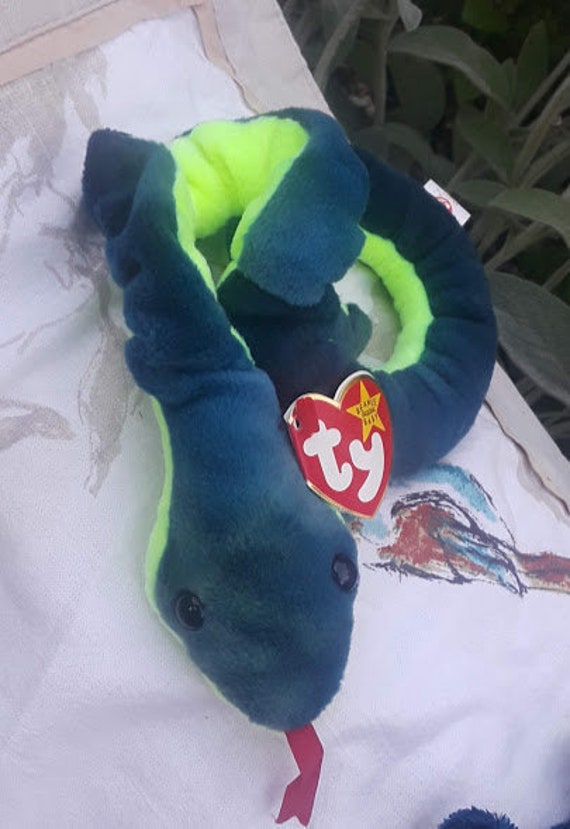 hissy the snake beanie baby