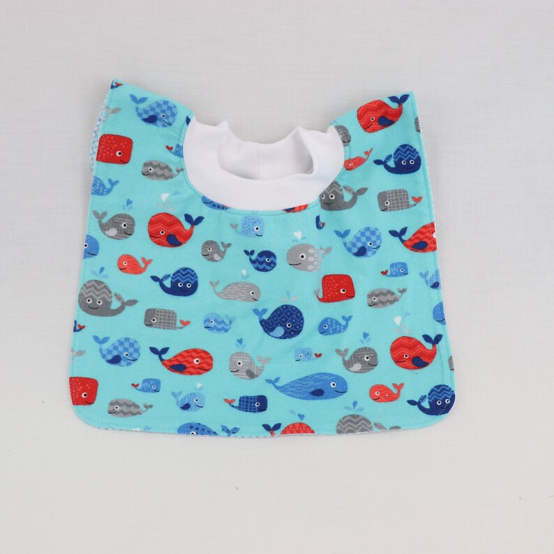 Baby Bib Pullover Style Two Layers Absorbent Soft Cotton Etsy