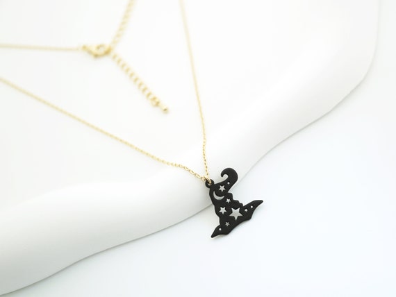 44pcs Charms Halloween Pendentifs - Chapeaux Sorcière, Chauve-Souris, Chat Noir, Citrouille Pour Bijoux