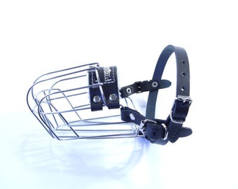 New Champion Strong Metal Wire Basket Dog Muzzle for Dachshund & Other J1 , J2