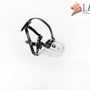 New Champion Strong Metal Wire Basket Dog Muzzle for Dachshund & Other J1 , J2