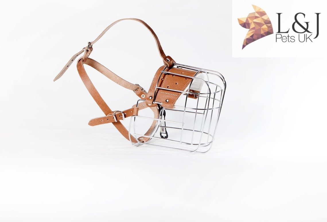 Strong Metal Wire Basket Dog Muzzle Great Dane Etsy UK