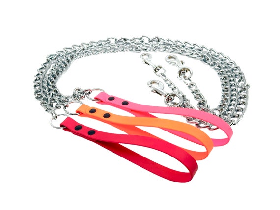 hundeleine fettleder Fettlederleine mit Totenkopf – Dogrocket Shop main image 1