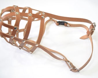 Dog muzzle for staffordshire bull terrier sales