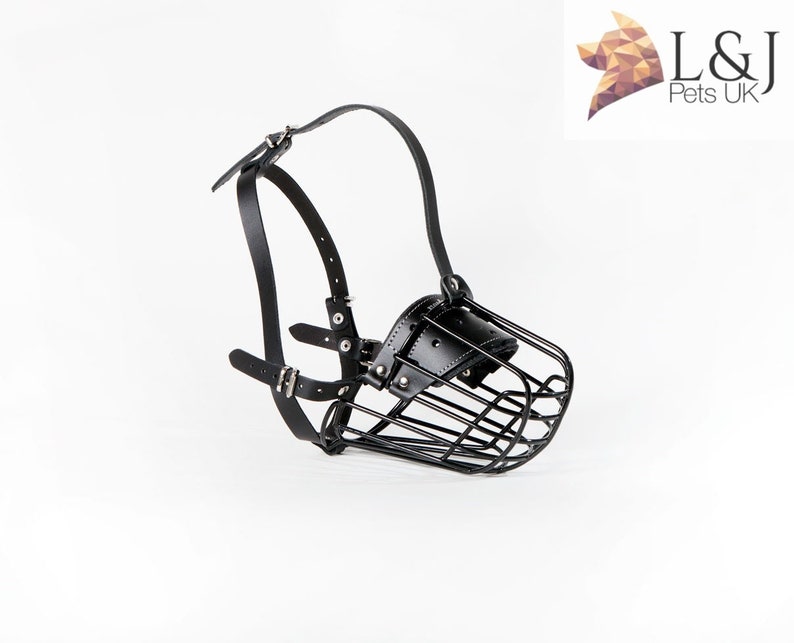 Strong Metal Wire Basket Dog Muzzle for Doberman Malinois Etsy UK