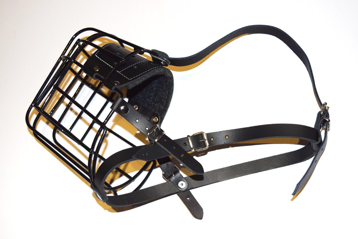 Strong Metal Wire Basket Dog Muzzle Great Dane Etsy UK