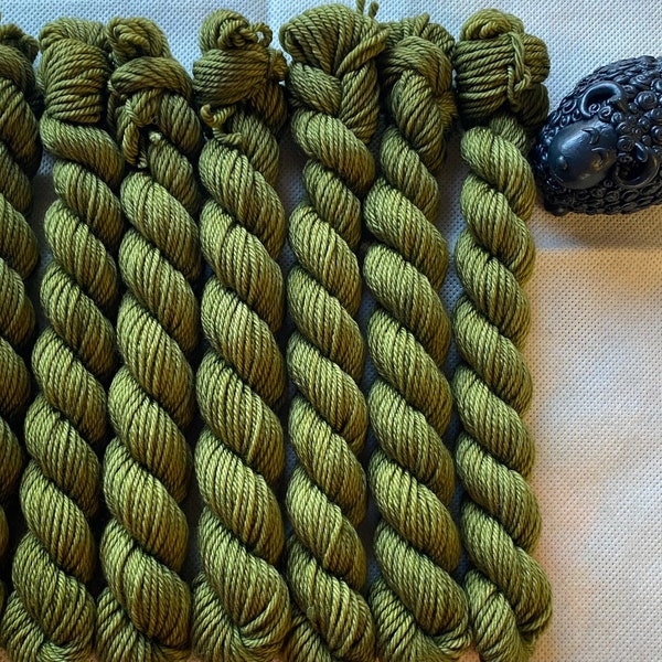 DK Olivenzweig - DK/8-fädige Socke mini, 20 Gramm, 45 Meter, 85/15 extra fine Merino, Nylon, superwash