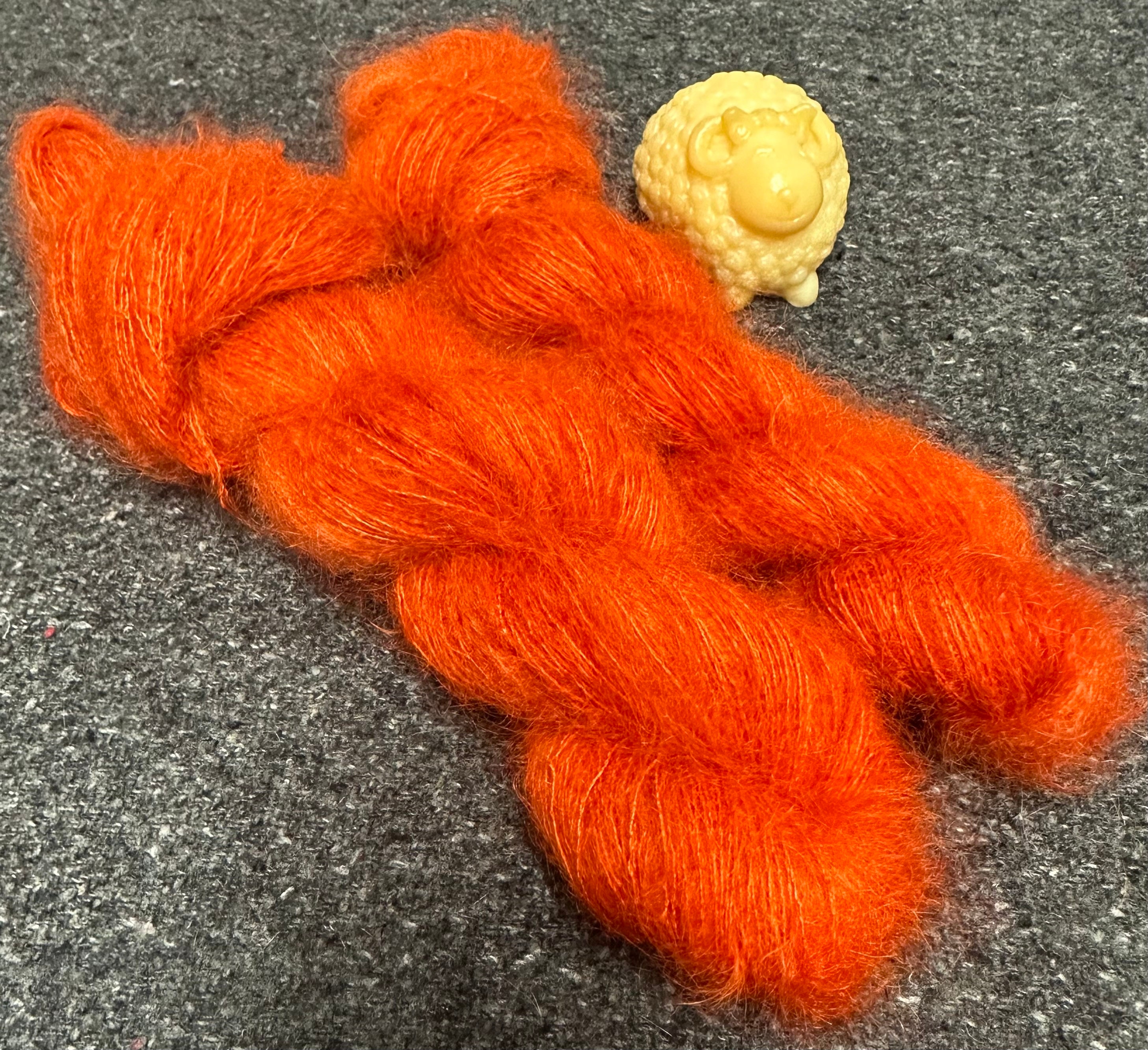 Zarela Baby Fluffy Yarn Wool 25g 13 Orange 