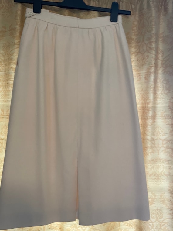 Ivory wool skirt - image 1