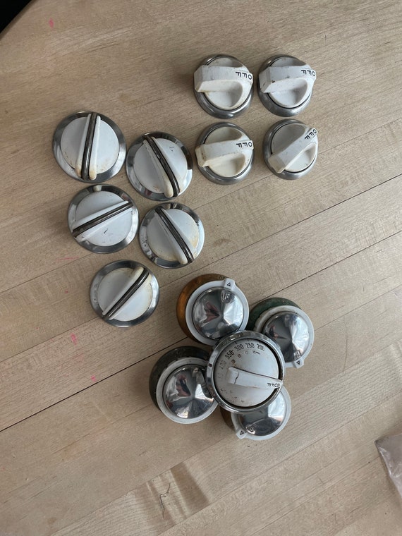Antique Stove Knobs Lot Etsy
