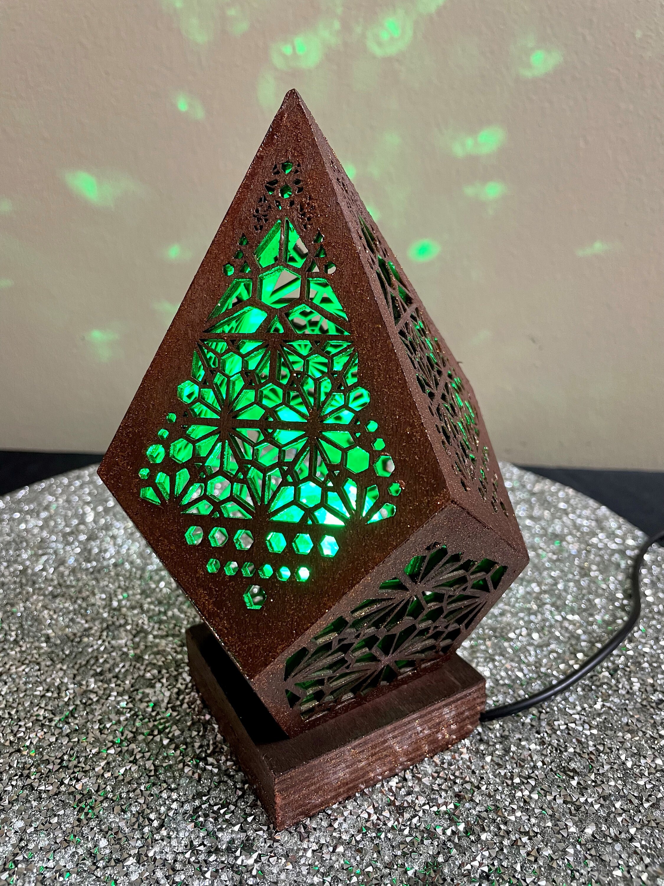 Bohemian Style Table Lamps Night Desk USB Lamps Etsy