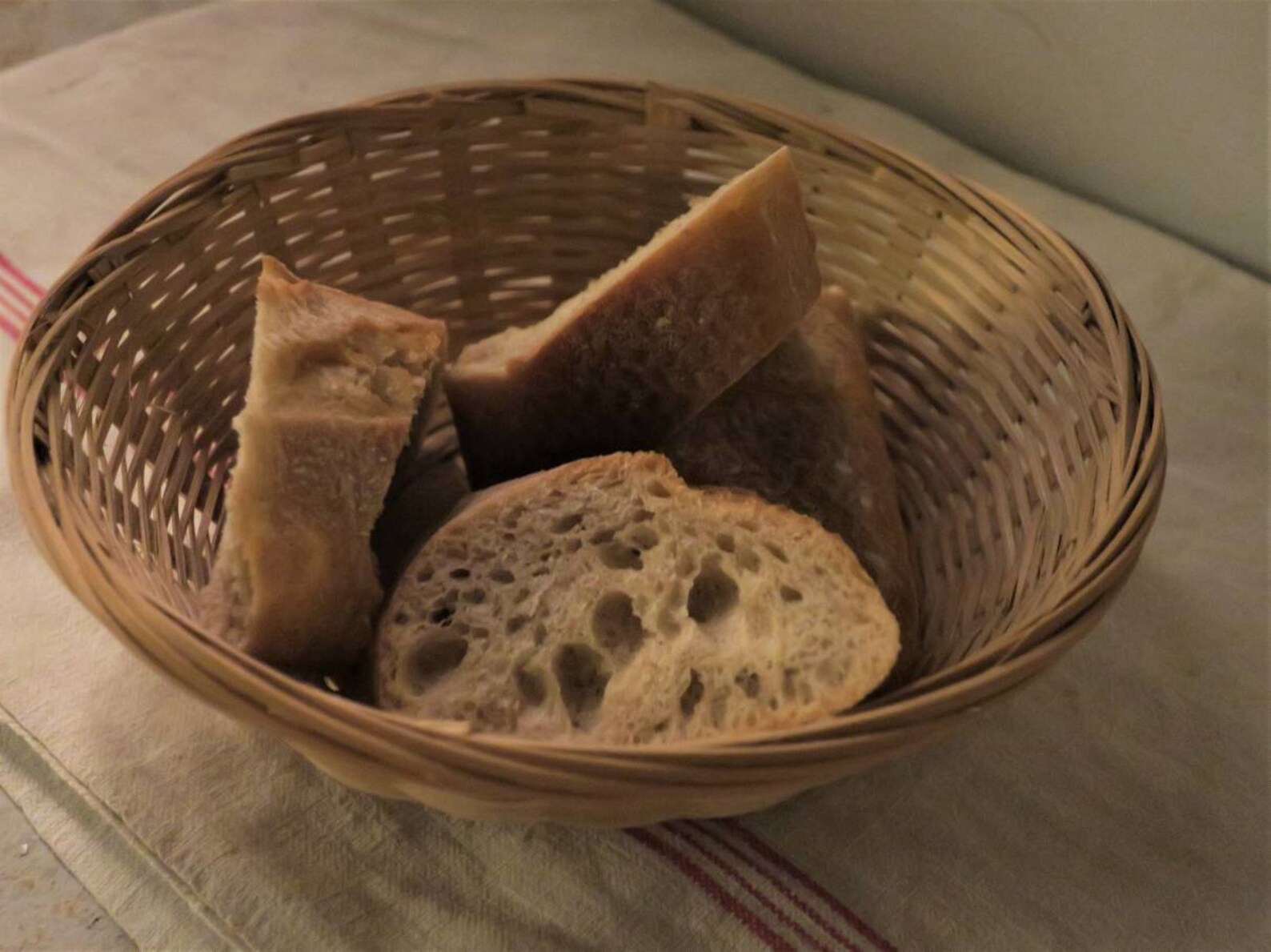 Set of 7 French Individual Bread Baskets Etsy