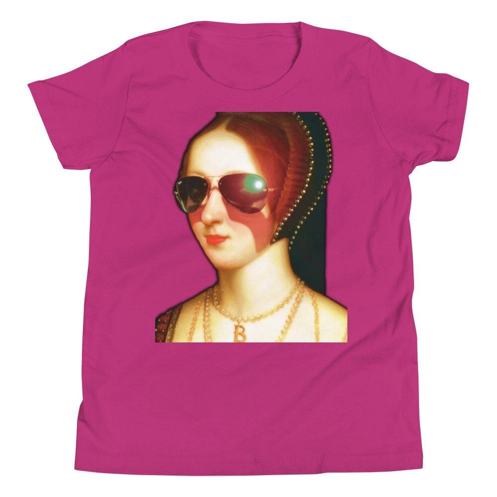 e-joyer Anne Boleyn Portrait Pattern Mid Rise Panties M
