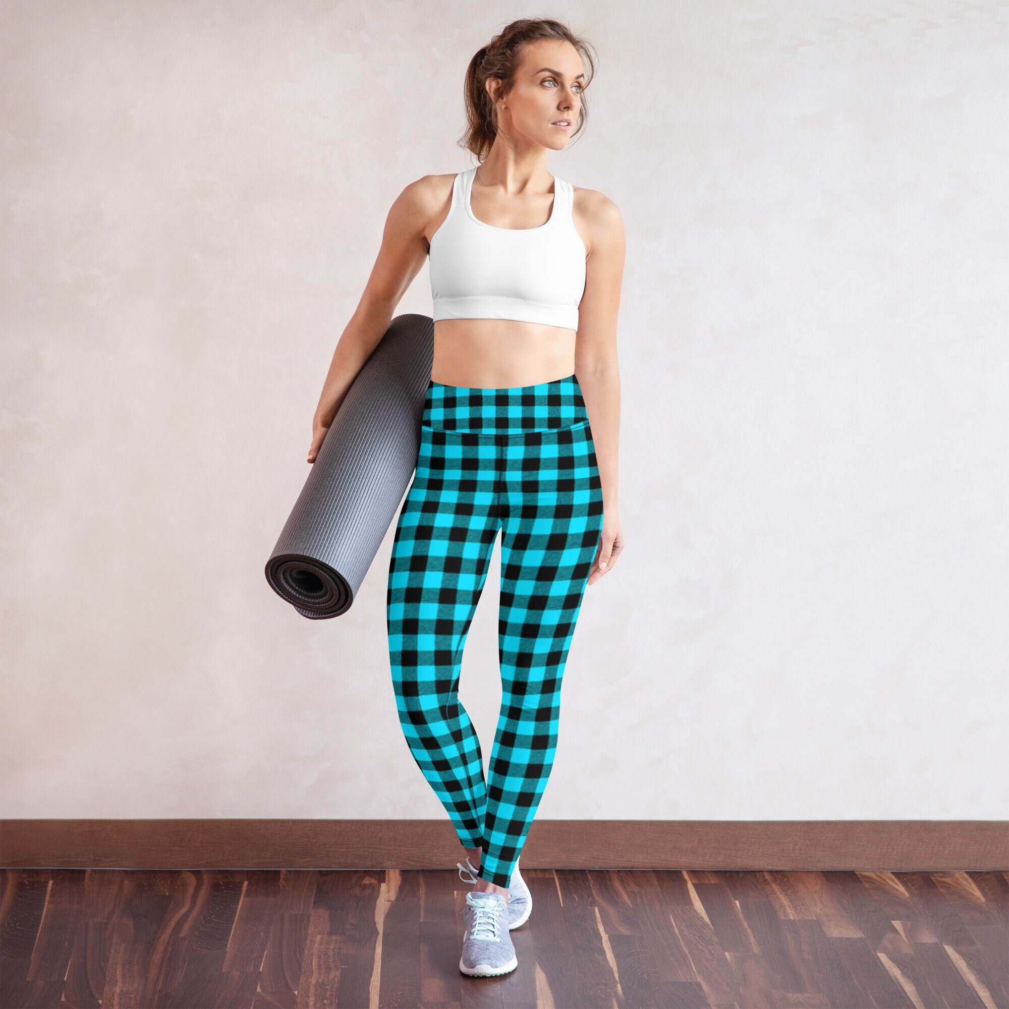 Buffalo Plaid Yoga Pants