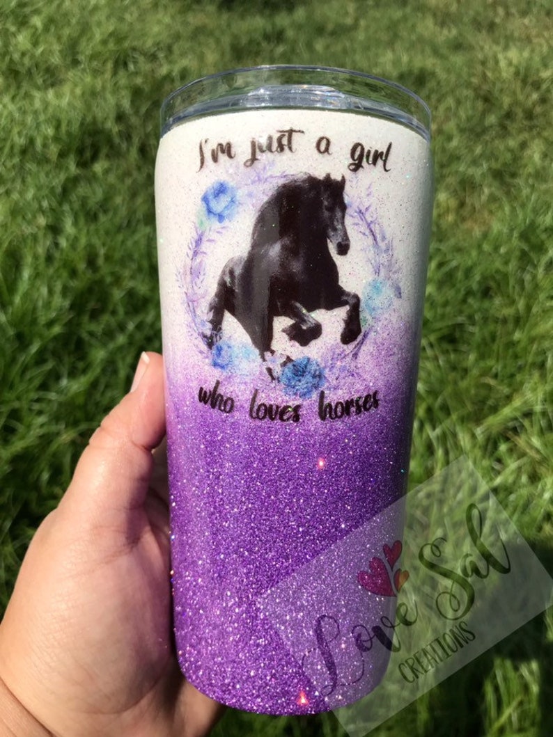 Horse Tumbler Custom Tumbler Country Tumbler 16oz Etsy