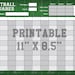 4-quarter Football Squares - Download &amp; Print - ANY Football Game ...