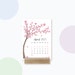 2022 2023 Calendars | Choose your start month | Seasonal Desk Calendars with stand option | Christmas Gift | Holiday Gift | Teacher Gift 