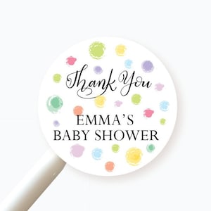 Personalized Baby Shower Thank you Sticker | Party Favor Sticker | Custom Thank you Label | Party Favor Label | Envelope Seal | Gift Sticker