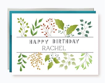 Personalized Birthday card, Daughter Birthday Card, Sister Birthday Card, Birthday Card For Niece, Birthday Card for Granddaughter