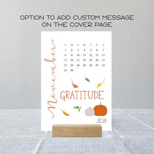 2026 - 2027 Desk Calendar, Optional stand, Refill Cards, Motivational, Inspiring, Choose Start Month, Seasonal Calendar