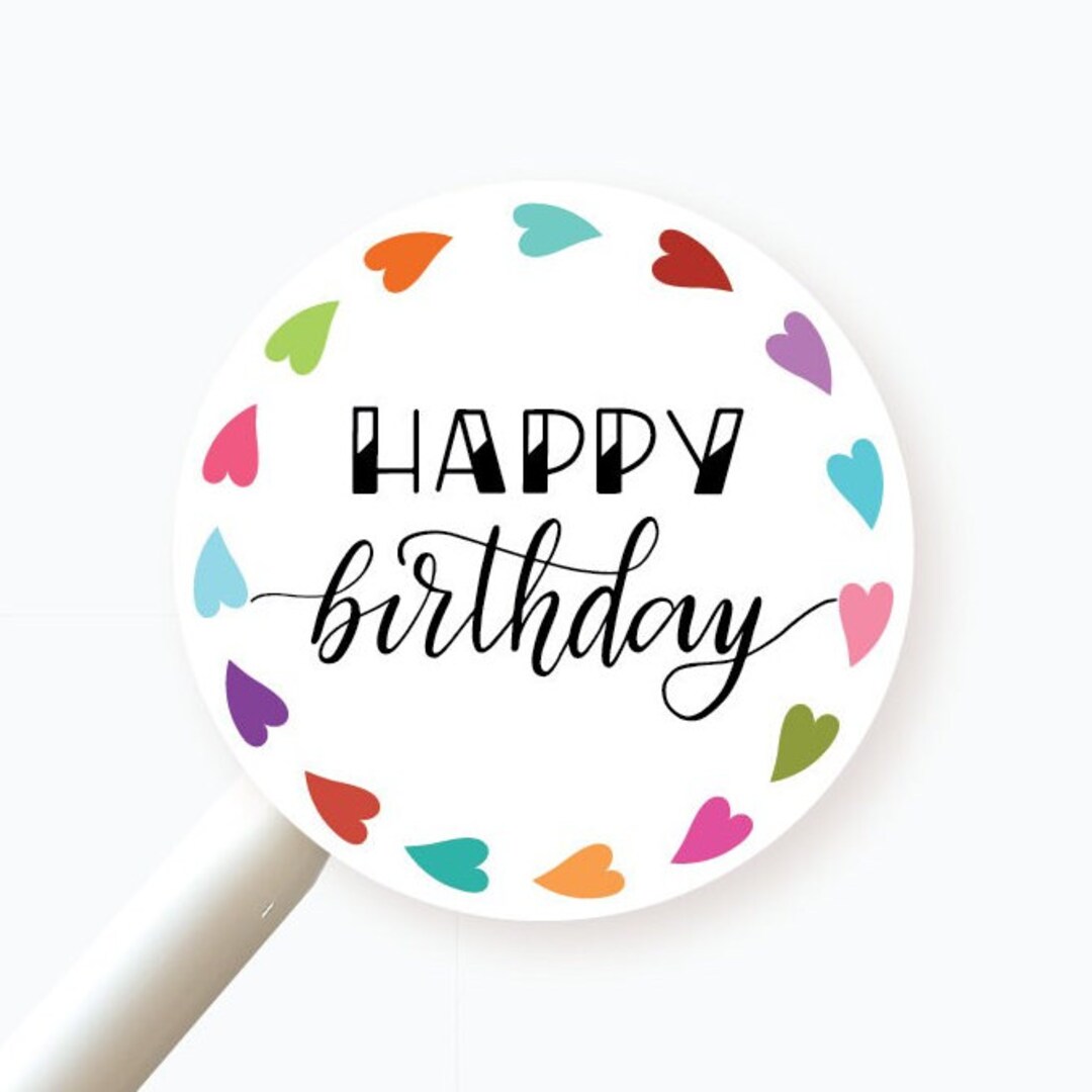 Gefeliciteerd stickers | 1-2 dagen in huis