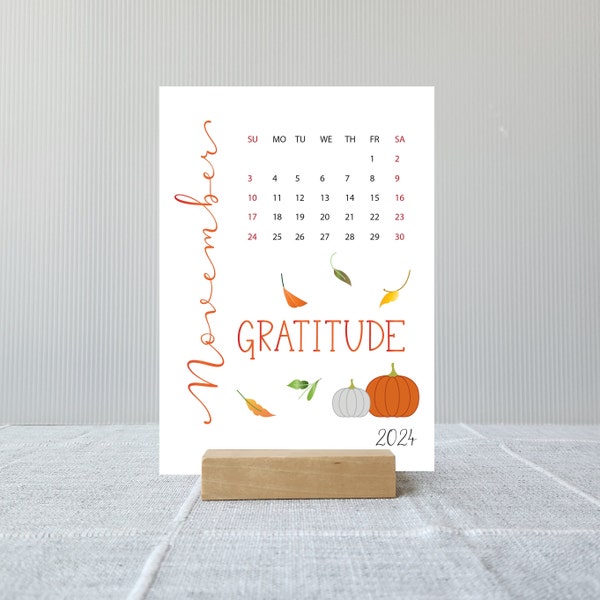 2024 2025 Desk Calendar, Optional stand, Choose start month, Motivational, Inspiring, Fathers Day Gift, Grad Gift, Academic Year Calendar